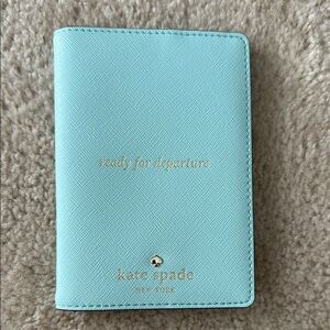 Kate Spade Mint Green Passport Holder